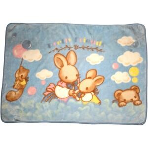 Wonderful Memories Elegant Kids 2000 Pretty Friends Plush Bunny Blanket Bear htf